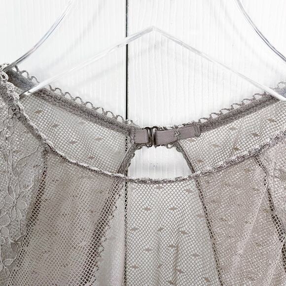 Victoria's Secret Dream Angel High Neck Long Line Lace Lined Demi - Picture 4 of 7